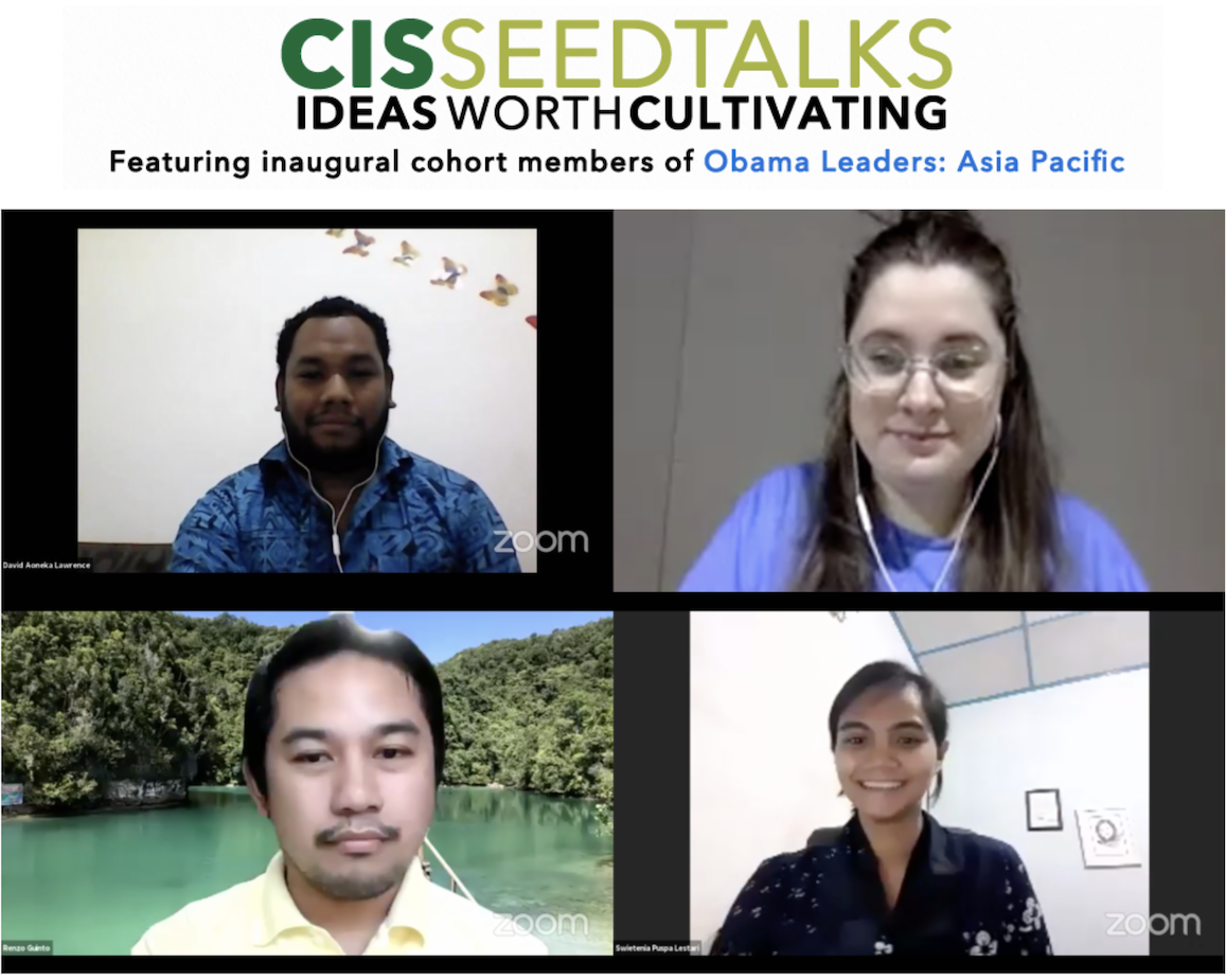 Week 5 Panelists- CIS Seed Talks