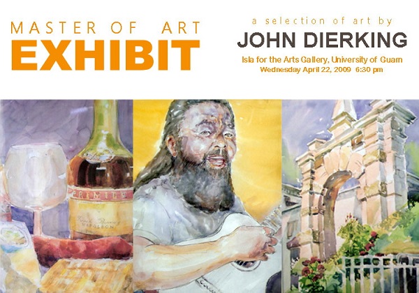 John Dierking's Masters Retrospective Art Exhibit