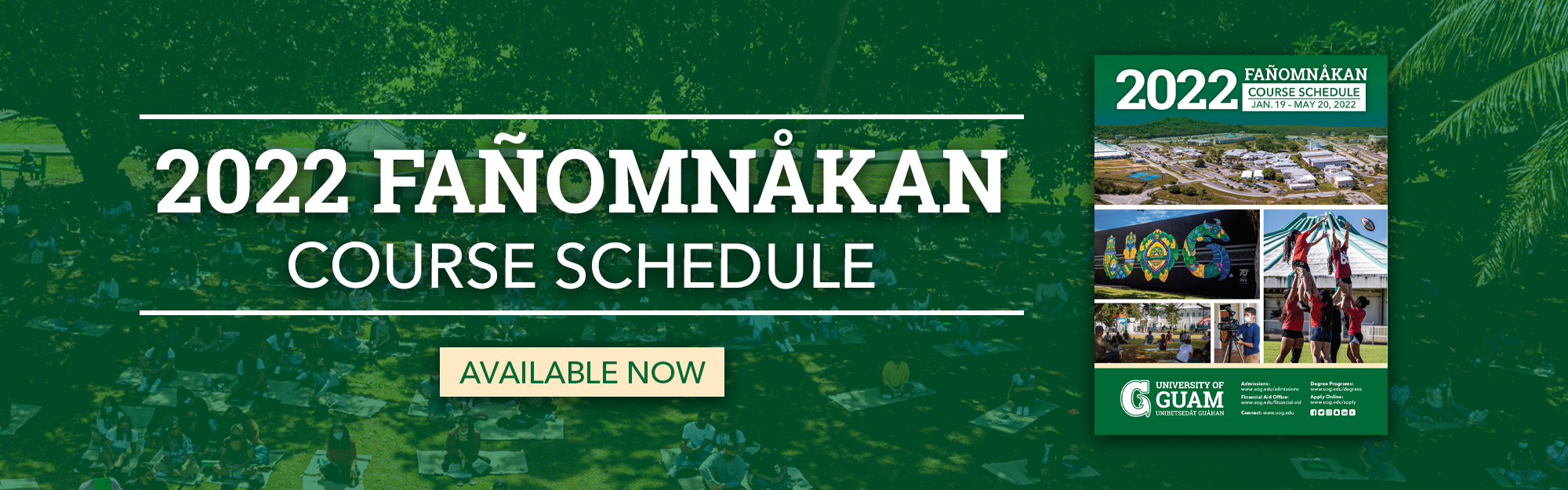 Fanomnakan 2022 Course Schedule