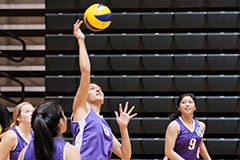 Laressa Halladay of the Trident Women’s Volleyball Club