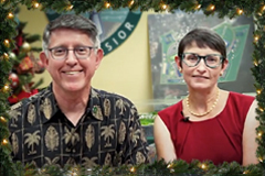A Christmas message from Thomas W. Krise, President of the University of Guam and his wife Patty.