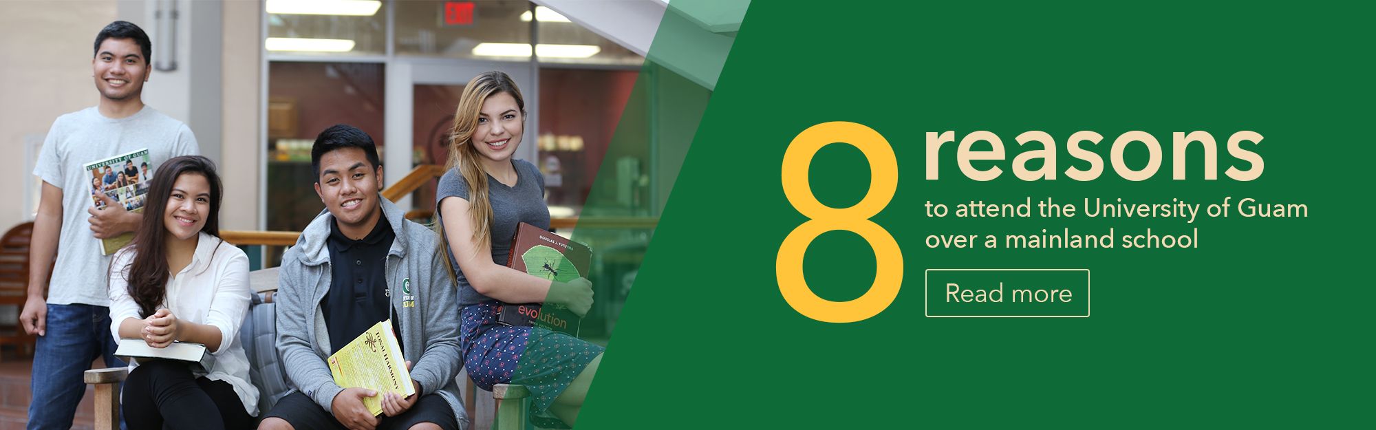 8 reasons to attend UOG over a mainland school