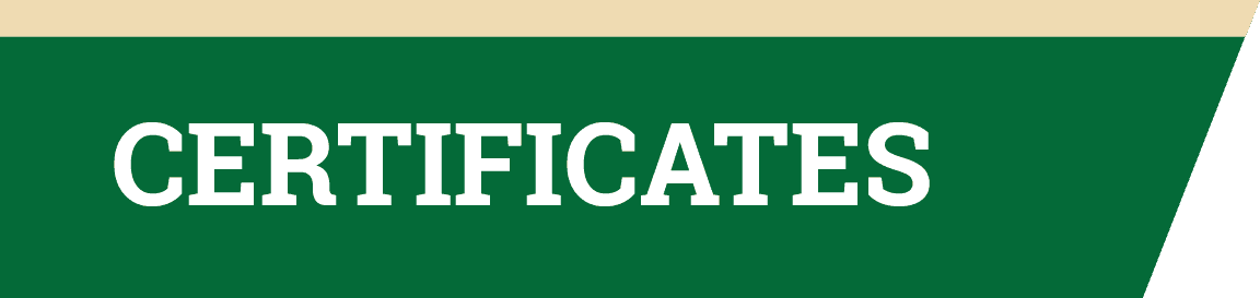 List of Certificates