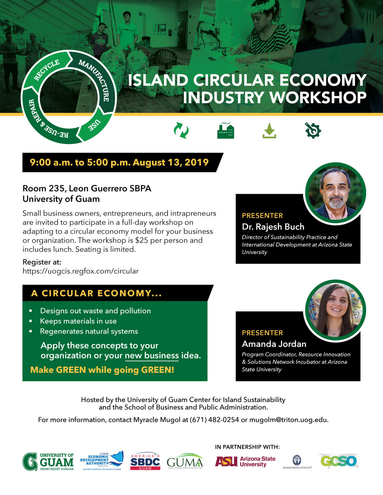 Island Circular Economy Industry Workshop.