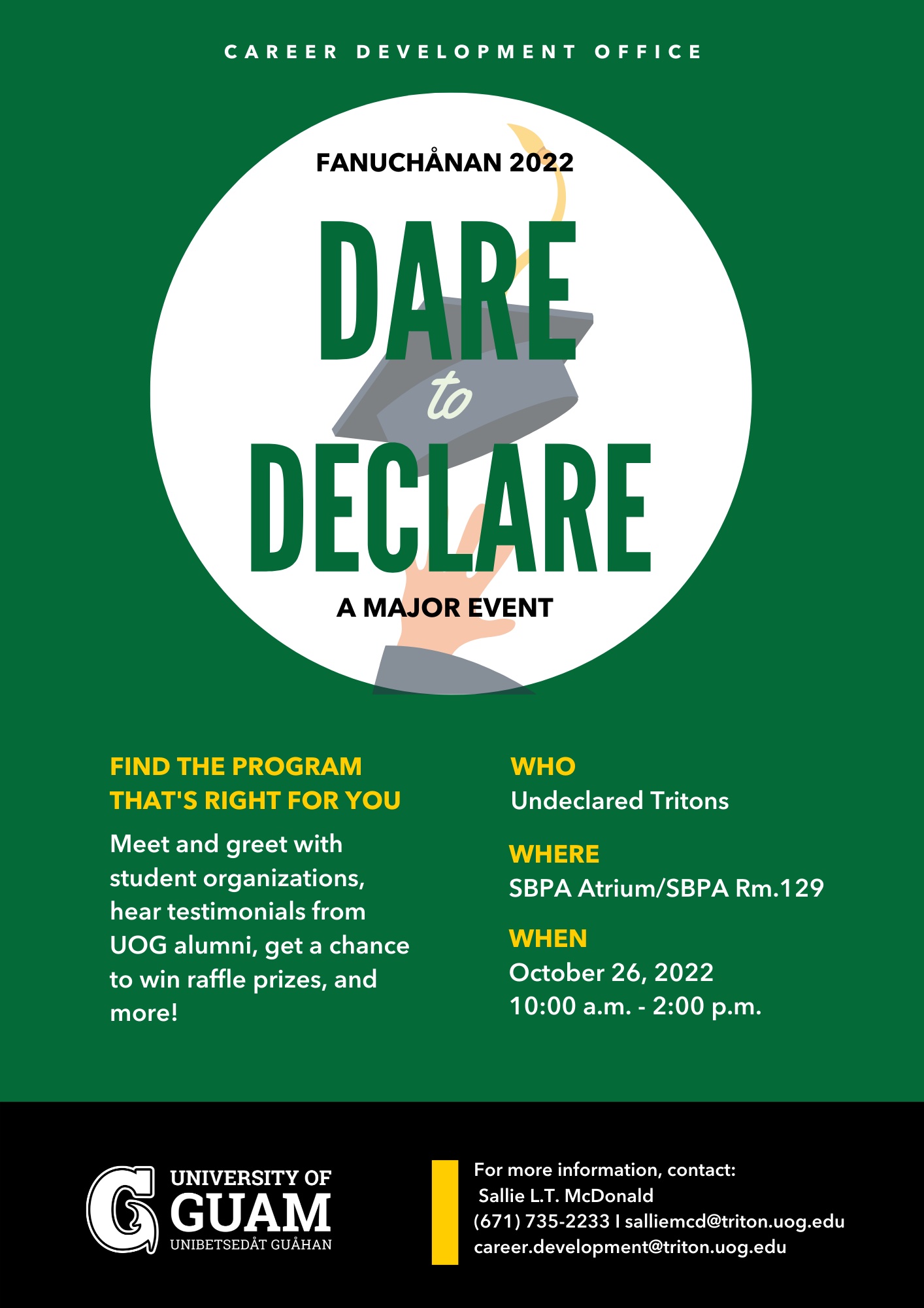 Dare to Declare Flyer