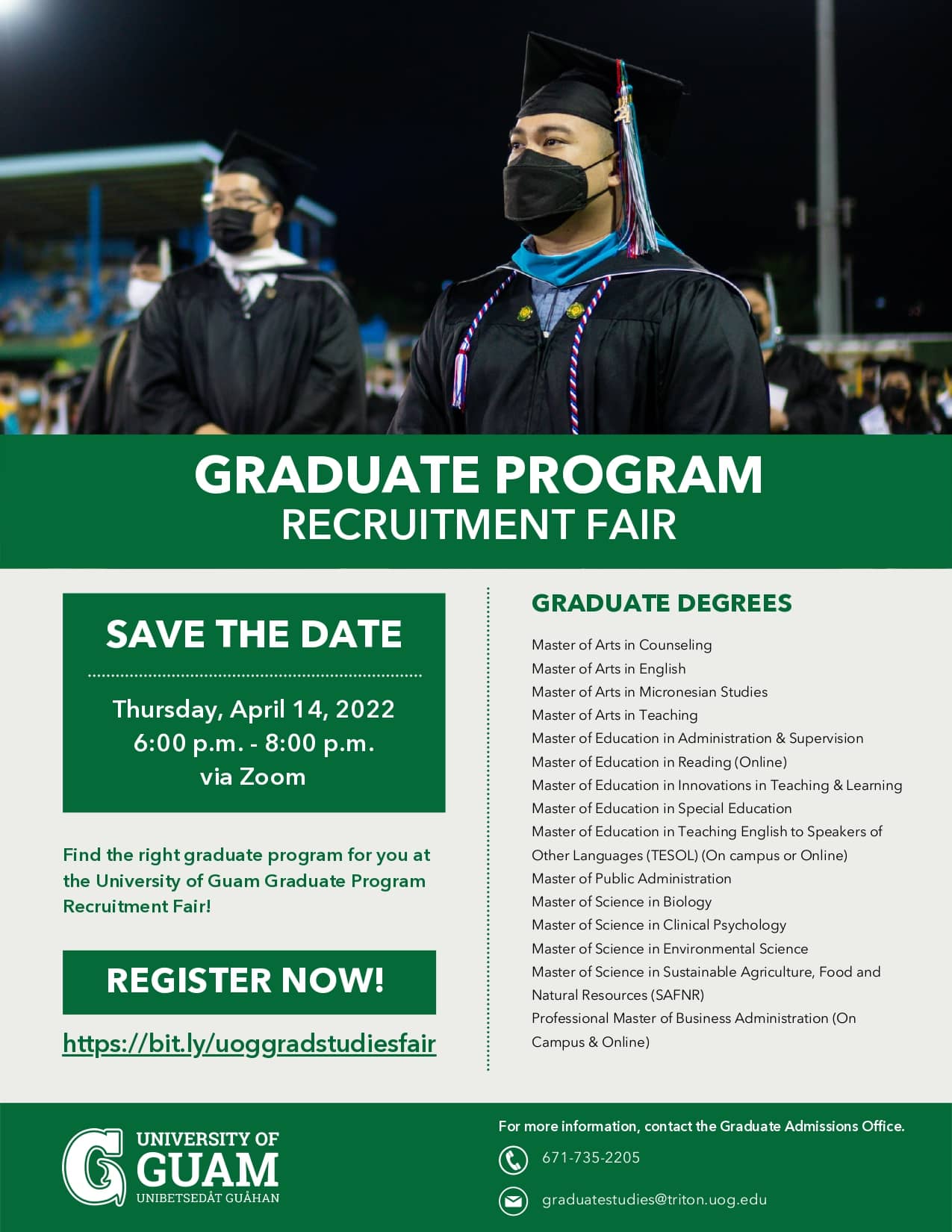 Graduate Studies (Virtual) Recruitment Fair