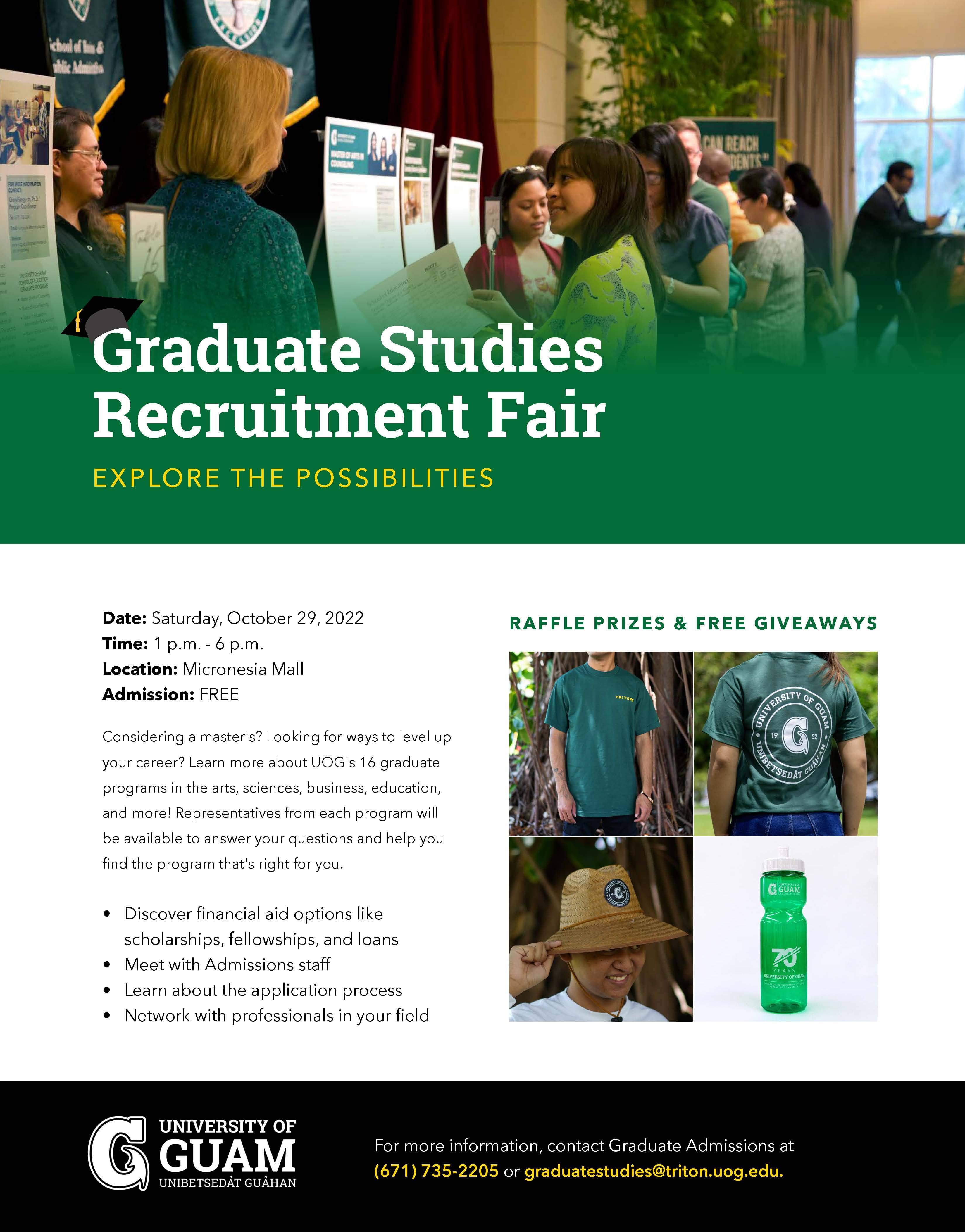 Grad Studies Recruitment Flyer