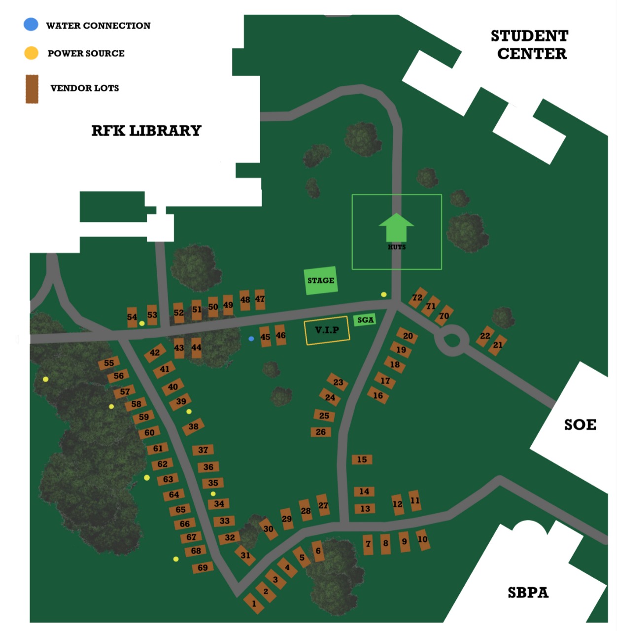 Charter Day Map