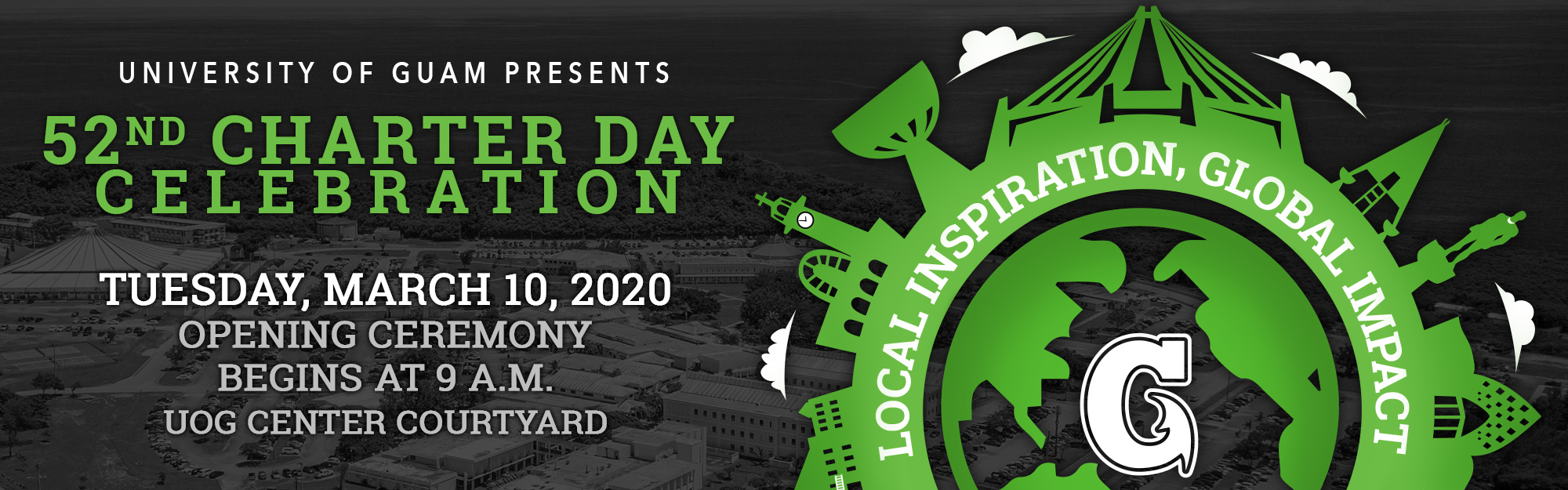 2020 Charter Day Banner