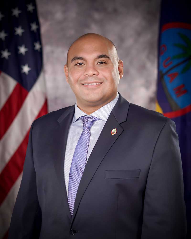Photo of Lt. Governor Joshua Tenorio