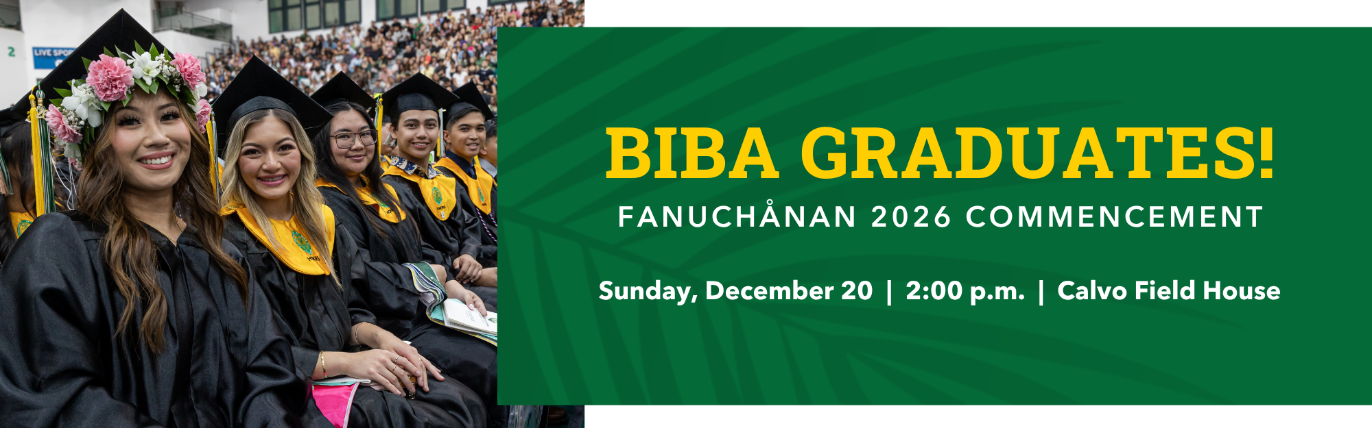 Fanuchanan (Fall) 2026 Commencement Banner