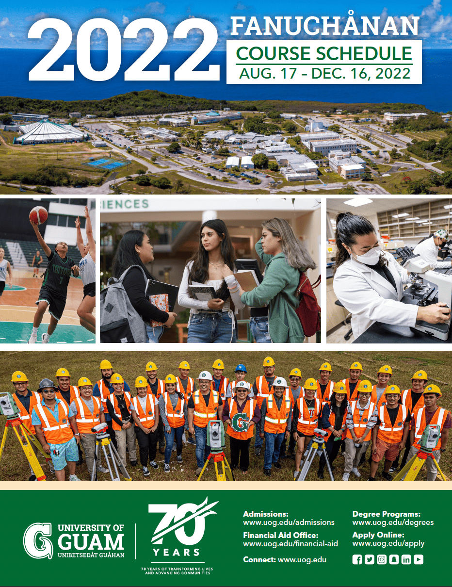 Fanuchånan 2022 Course Schedule cover