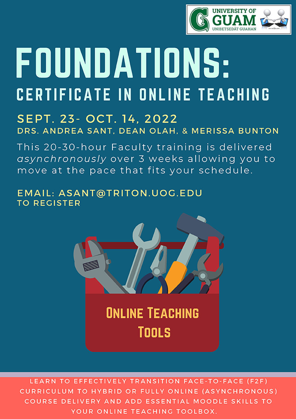 Faculty Training: Foundations - Certificate in Online Teaching