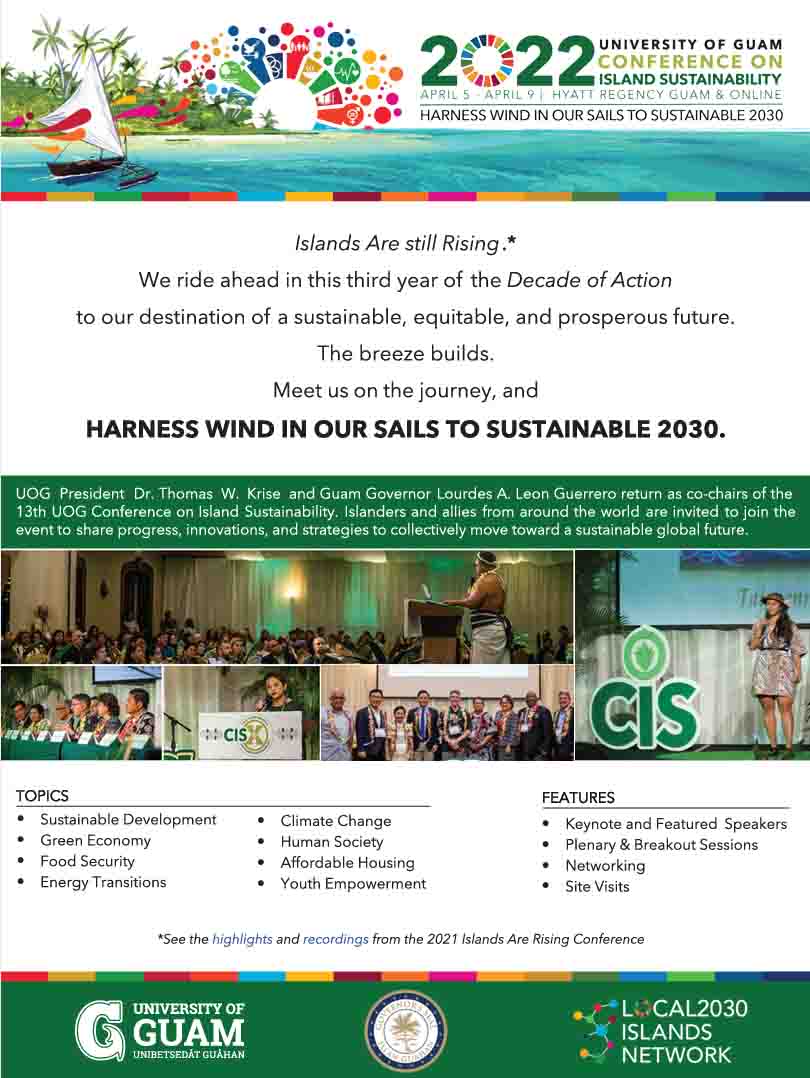 2022 Conference on Island Sustainability