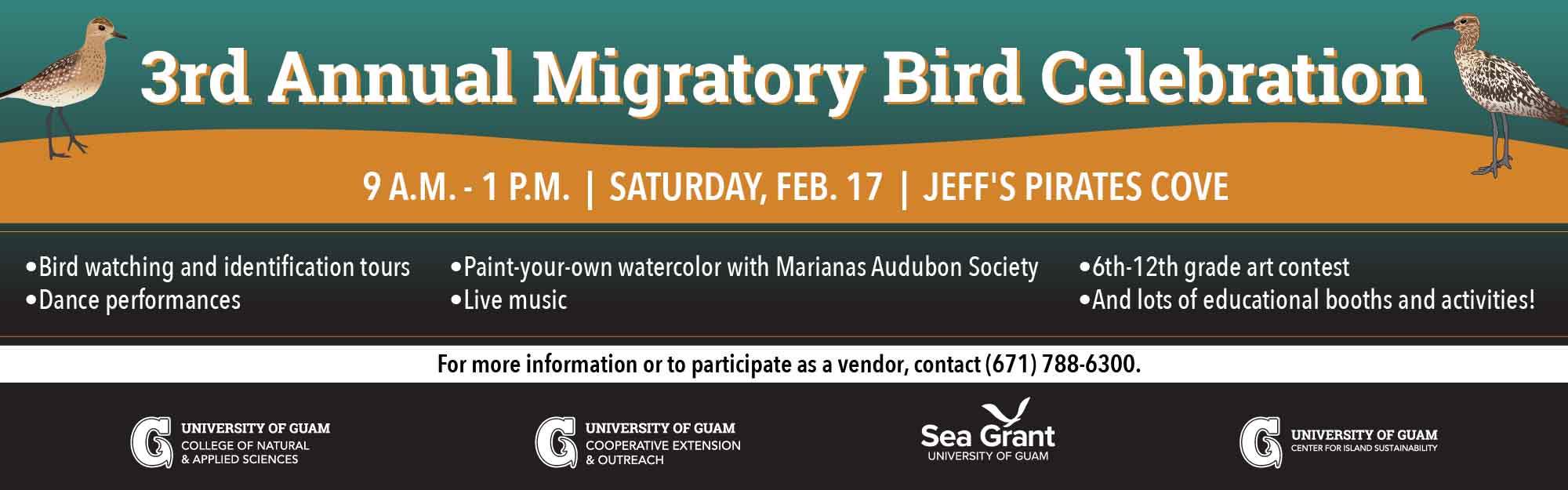 Migratory Bird Celebration banner