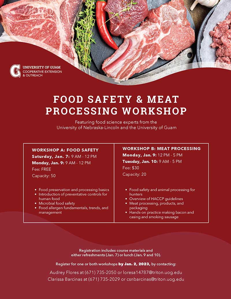 Food Safety & Meat Processing Workshop
