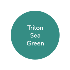 triton sea green swatch