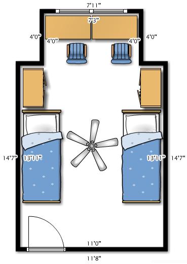 UOG Residence Halls Guma'ta Double