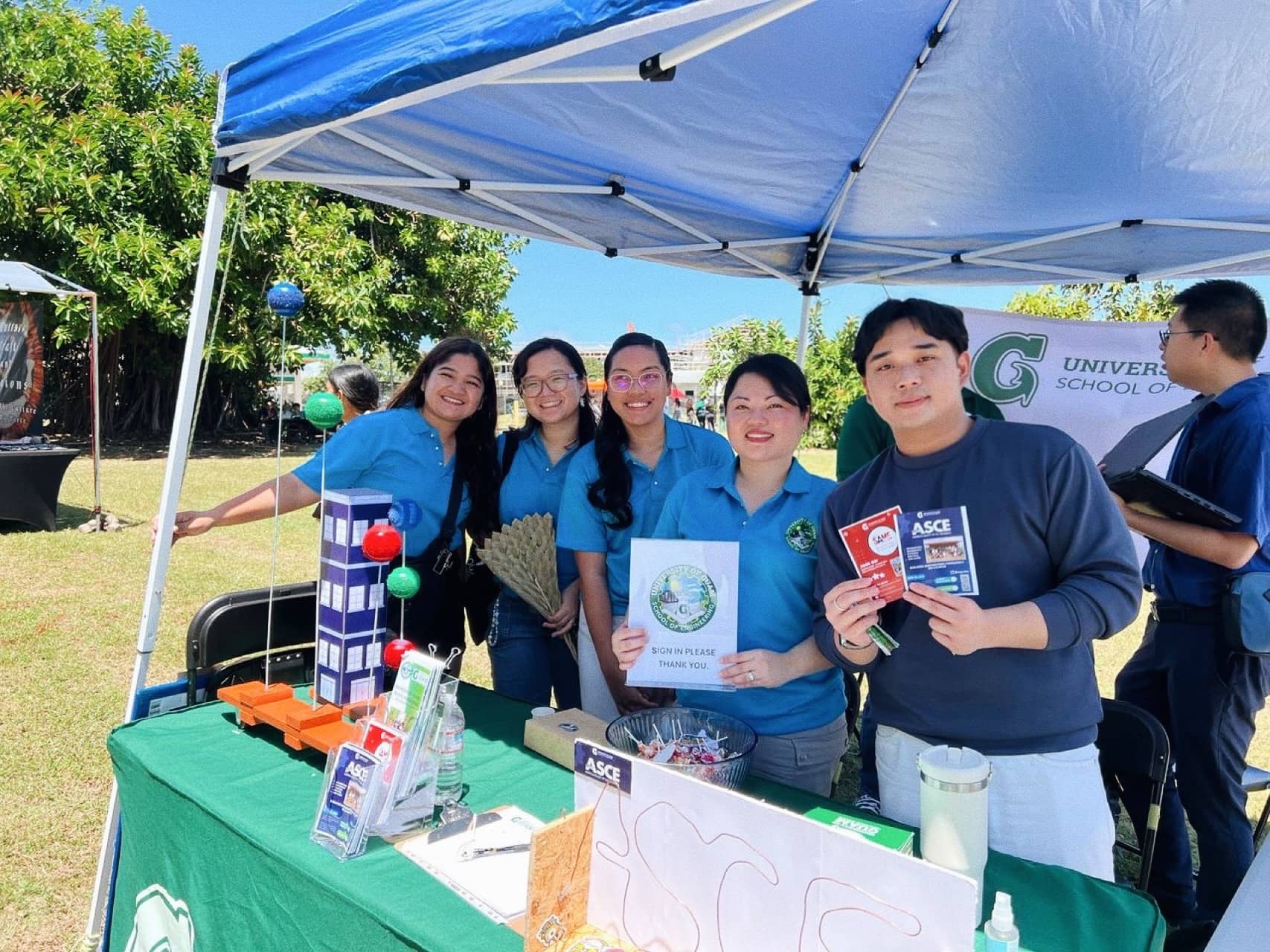 Photo of ASCE members