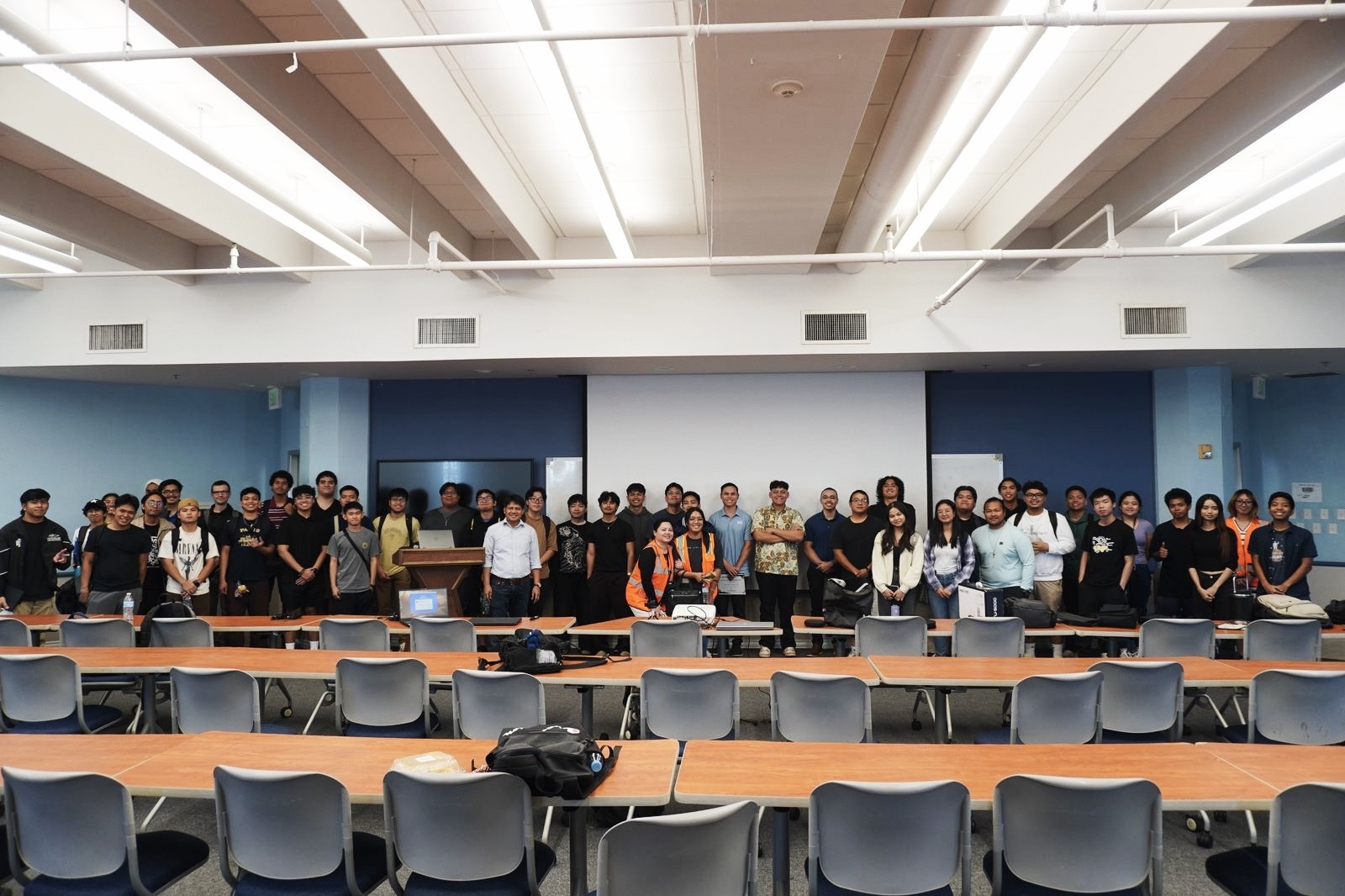 Photo of ASCE members