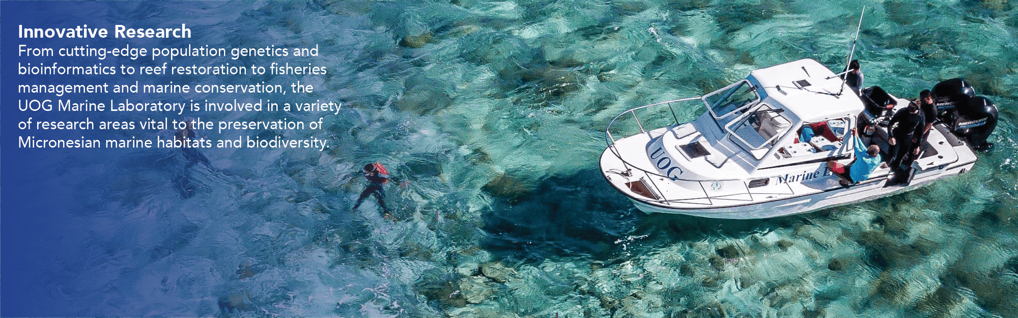 ML boat with divers.