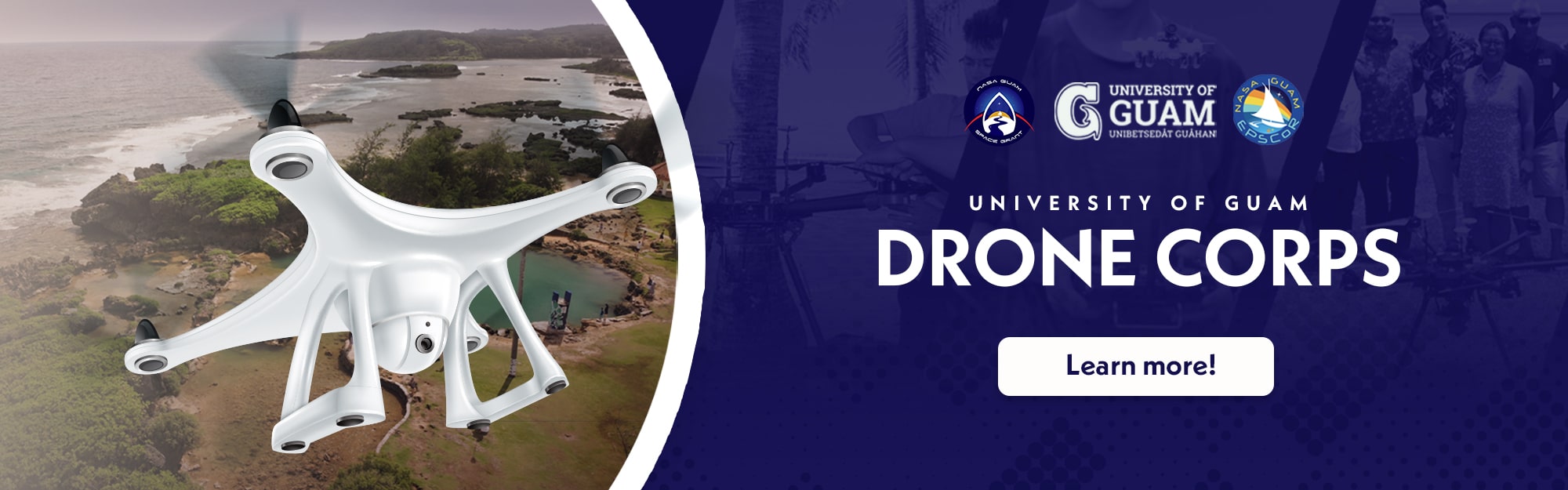 Learn more about the University of Guam Drone Corps