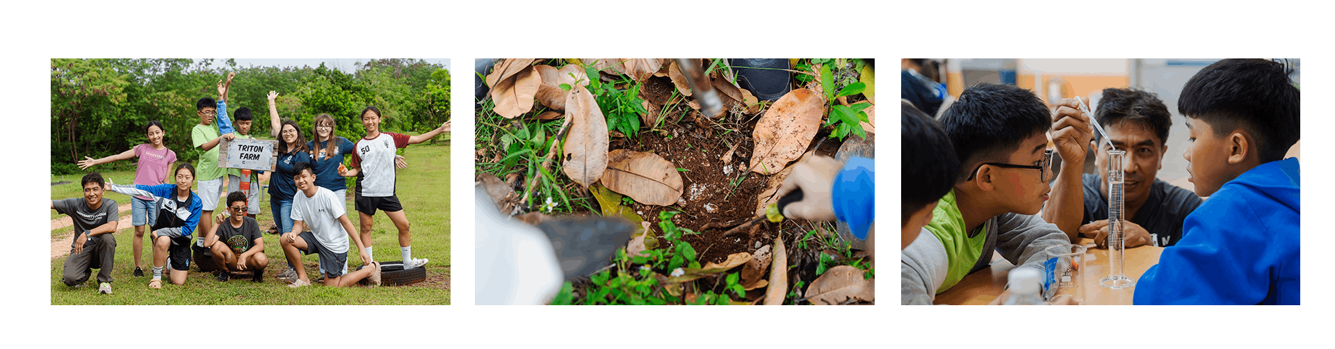 Collage of STEM Saturday Activities