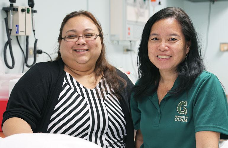 Nursing alumna goes above and beyond to help Guam's homeless. 
