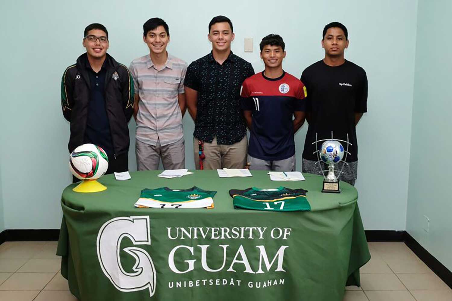 UOG Returners Receive Soccer Scholarships