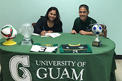 Guerrero was an honor student at Okkodo and played goalkeeper/defender for the girls’ soccer team.