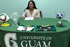 Aurianna Morellano graduated from John F. Kennedy High School and was the team's Captain in the spring season of 2018.