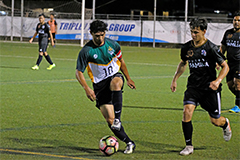 The University of Guam Men's Soccer Team won their 10th match of the Guam Football Association's Budweiser Premier League on Saturday night at the GFA National Training Center over the Familia FC 5-1.