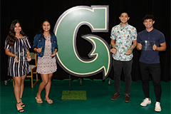 The UOG Triton Athletics Department had its annual Student-Athlete Reception, where each team had four awards to give, to include the Most Valuable Player for each sport.