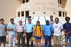 The University of Guam College of Natural & Applied Sciences hosted college students from other tropical islands this summer for the 2018 Caribbean and Pacific Consortium (CariPac) Summer Agriculture Experiential Program. 