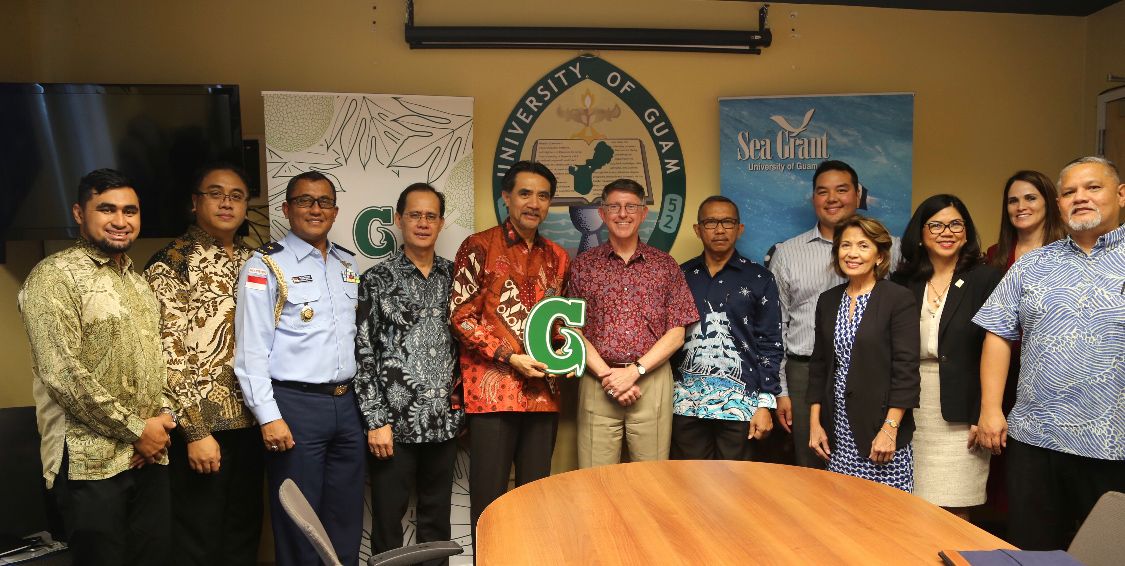 UOG Center for Island Sustainability hosts Indonesian delegation 