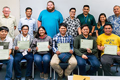 The College of Natural & Applied Sciences and the Marine Laboratory at the University of Guam hosted high school students from the Philippines in June and July for an 80-hour science immersion internship program. 