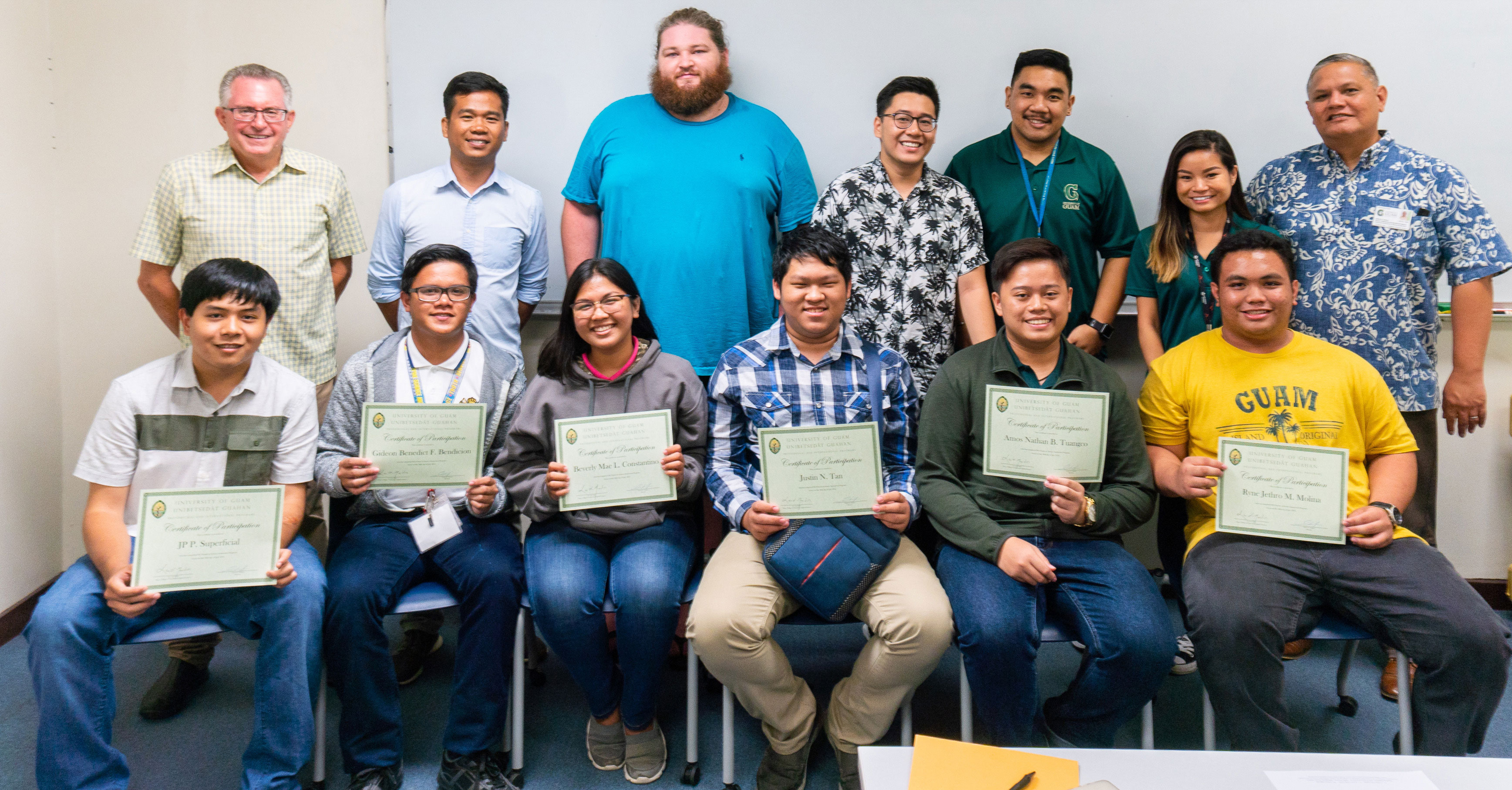 Philippine Science High School interns at UOG