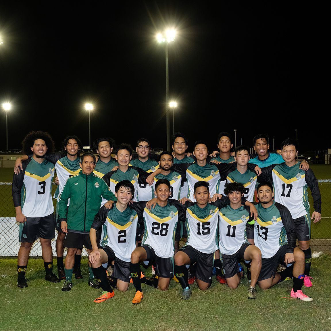 The University of Guam Men's Soccer Team