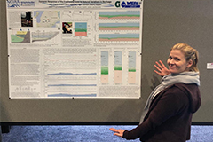 University of Guam graduate student Bekah Dougher came away with an award at the annual Groundwater Week conference held by the National Groundwater Association.