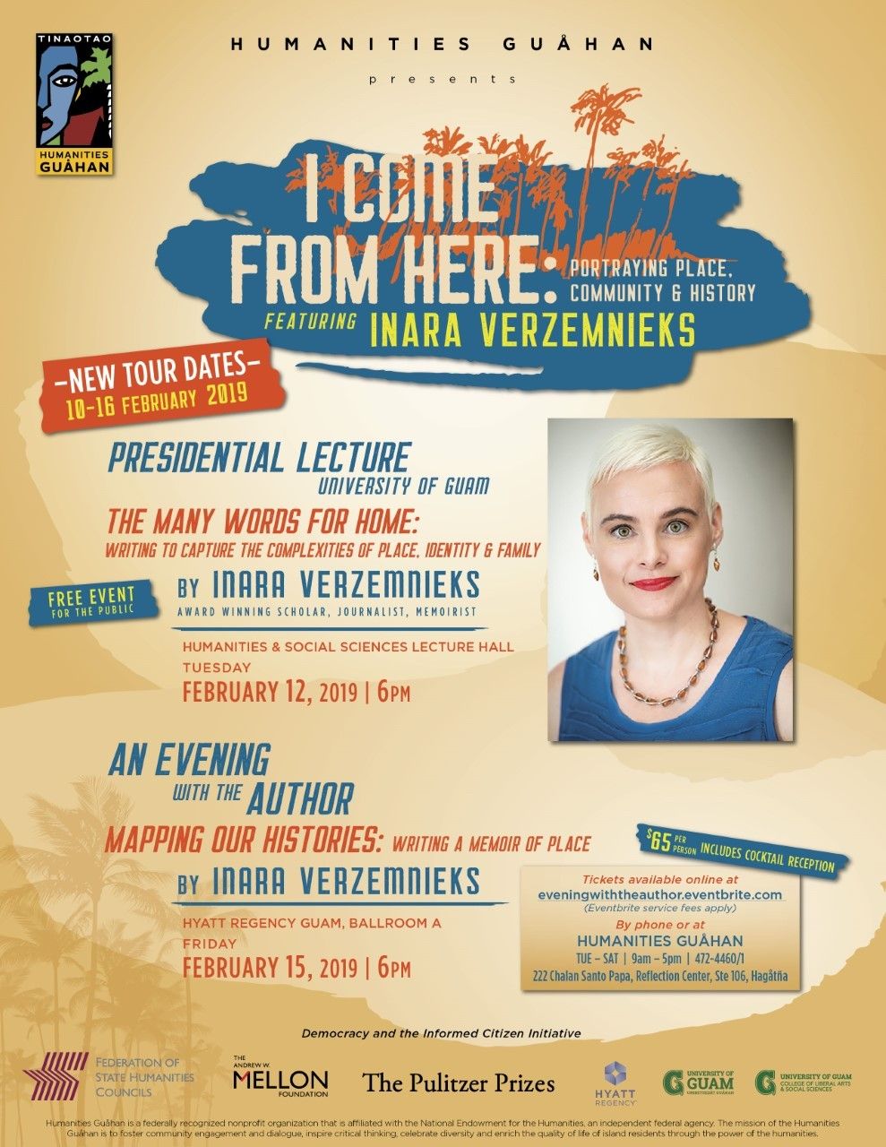 UOG to host lecture with award-winning writer Inara Verzemnieks