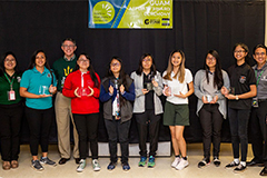 Seven young women from Guam’s public high schools were honored for their computing-related achievements and interests during University of Guam’s TechFest.