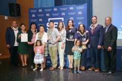 University of Guam alumna Mika Caldwell and Richard Chan