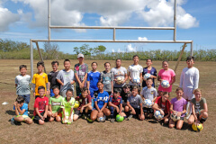 UOG Co-ed Soccer Camp Group