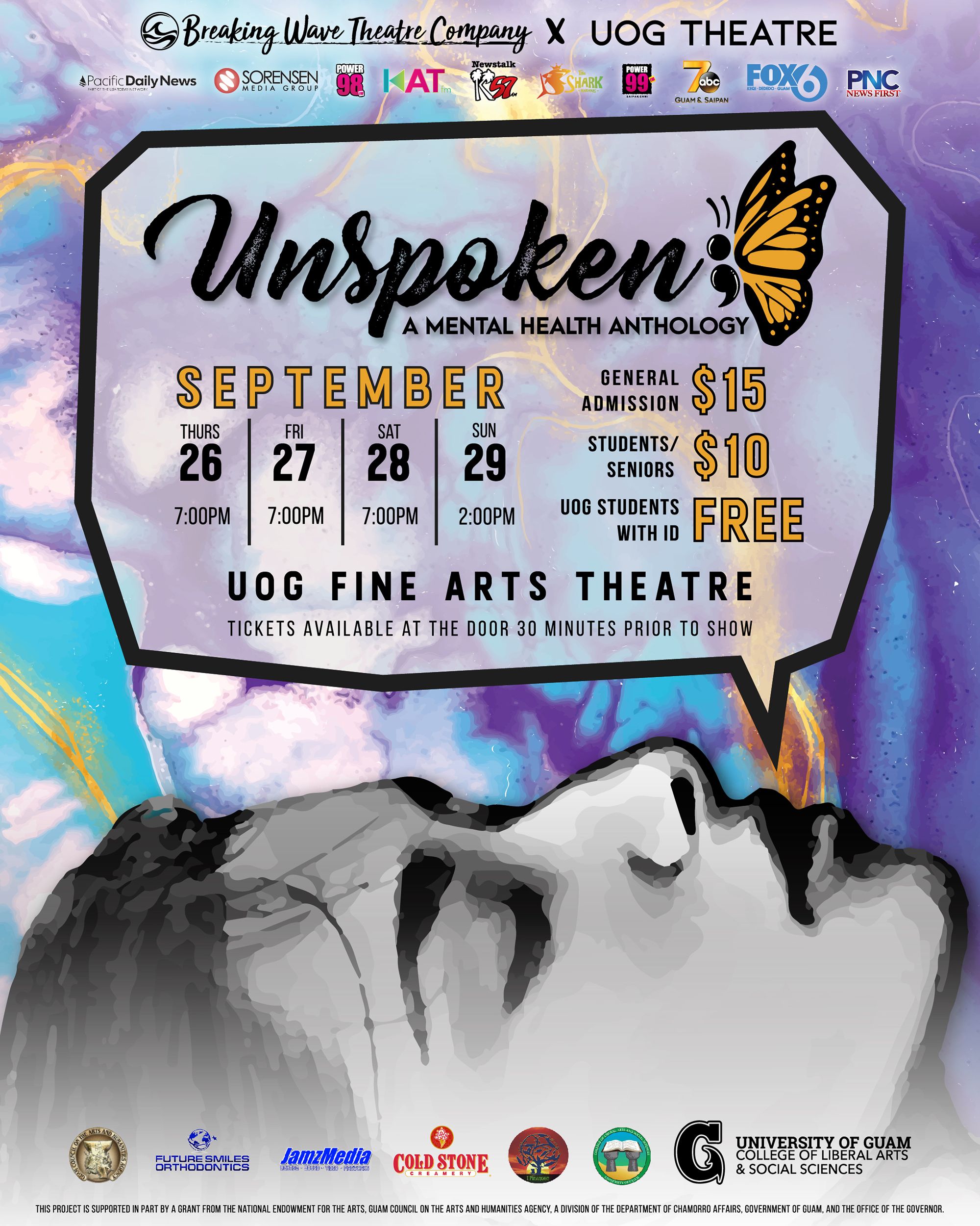 Poster of Unspoken: A Mental Health Anthology