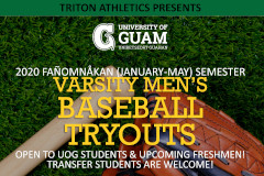 Baseball Tryouts flyer