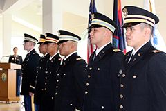 Photo of six cadets