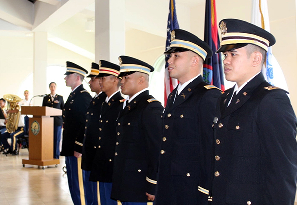 University of Guam ROTC cadets
