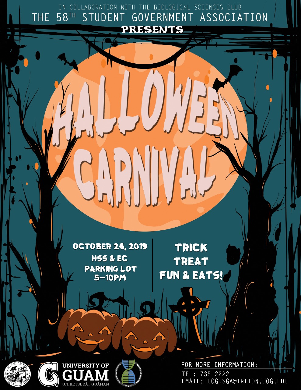 Halloween Carnival flyer