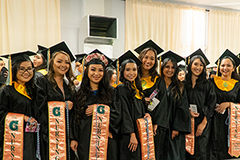 Class of 2019 nursing students at the University of Guam.