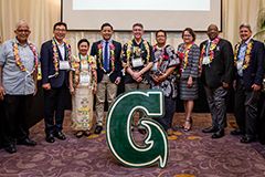 Group photo at the 10th UOG Regional Conference on Island Sustainability 2019